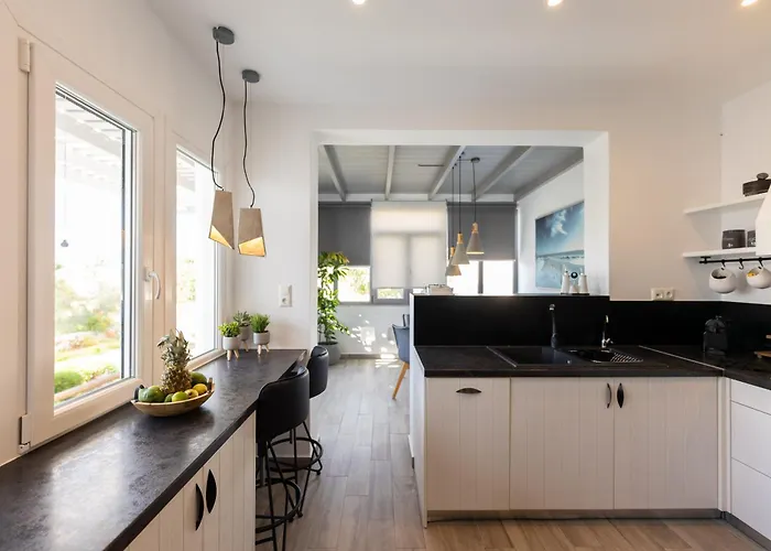 Villa Hidden Gem Aqua Marine - Sea View - Mikri Vigla